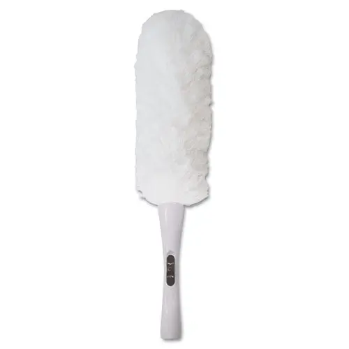 Microfeather Duster, Microfiber Feathers, Washable, 23", White 1