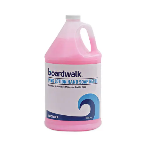 Mild Cleansing Pink Lotion Soap, Cherry Scent, Liquid, 1 Gal Bottle 1