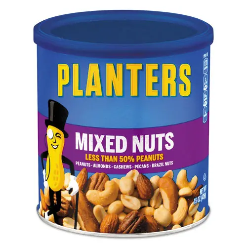 Mixed Nuts, 15 Oz Can 1