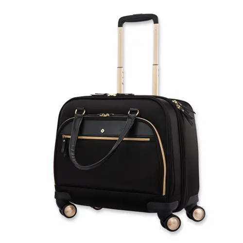 Mobile Solution Mobile Office Case, Fits Laptops Up To 15.6", 16.5 X 7 X 15.5, Black 1