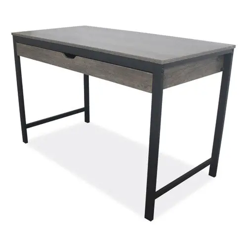 Modern Writing Desk, 47.24" X 23.62" X 29.92", Gray 1
