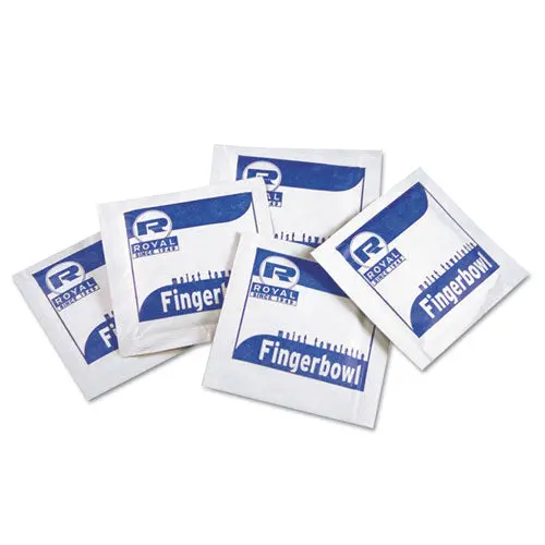 Moist Towelettes, Lemon Scented, Individually Wrapped, 1000-Carton 1