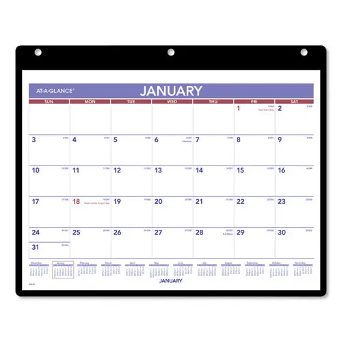 Monthly Desk-Wall Calendar, 11 X 8, White, 2021 1