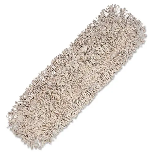 Mop Head, Dust, Cotton, 24 X 3, White 1