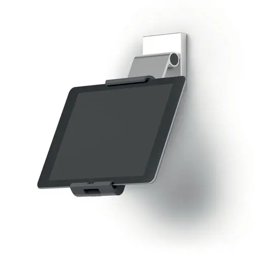 Mountable Tablet Holder, Silver-Charcoal Gray 1