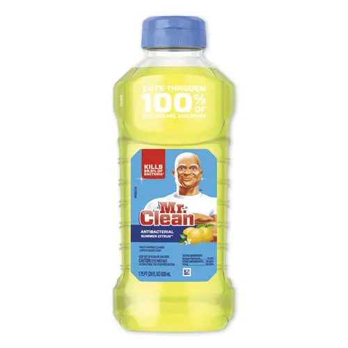 Multi-Surface Antibacterial Cleaner, Summer Citrus, 28 Oz Bottle, 9-Carton 1
