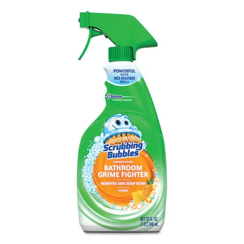 Multi Surface Bathroom Cleaner, Citrus Scent, 32 Oz Spray Bottle 1