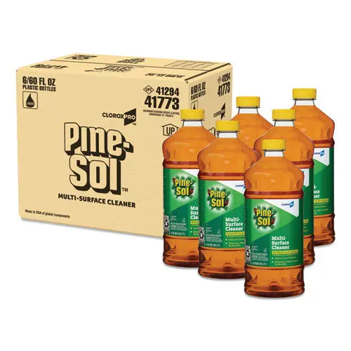 Multi-Surface Cleaner Disinfectant, Pine, 60Oz Bottle, 6 Bottles-Carton 1