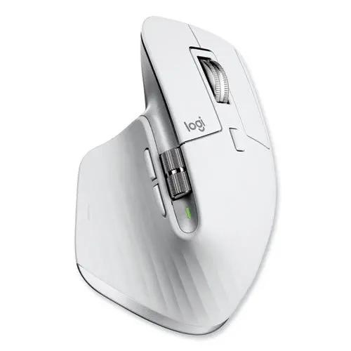 Mx Master 3S Performance Wireless Mouse, 2.4 Ghz Frequency/32 Ft Wireless Range, Right Hand Use, Pale Gray 1