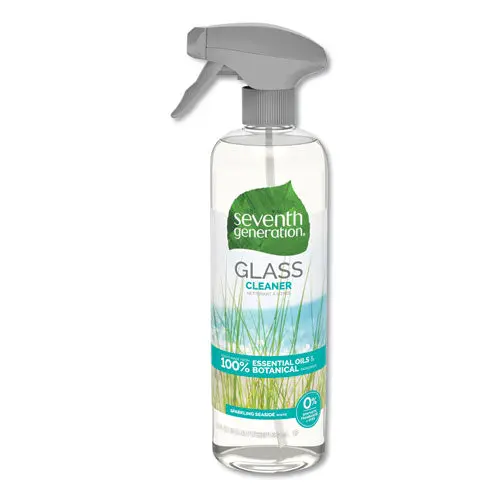 Natural Glass And Surface Cleaner, Sparkling Seaside, 23 Oz, Trigger Bottle 1