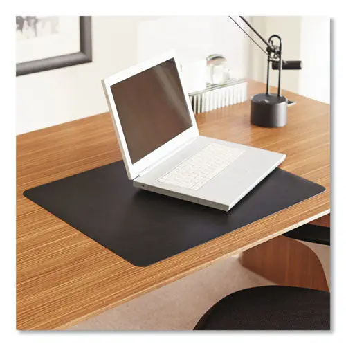 Natural Origins Desk Pad, 36 X 20, Matte, Black 1