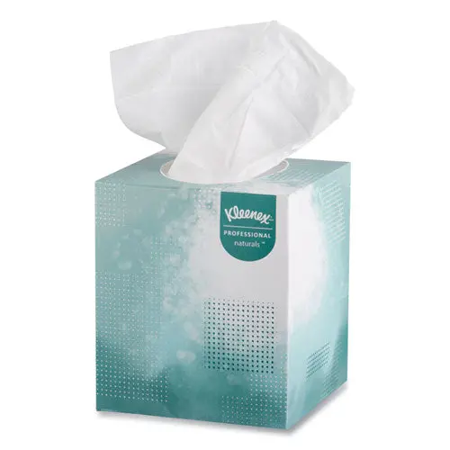 Naturals Facial Tissue, 2-Ply, White, 95 Sheets-Box, 36 Boxes-Carton 1