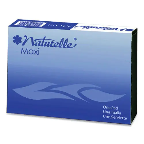 Naturelle Maxi Pads, #4 For Vending Machines, 250 Individually Wrapped-Carton 1