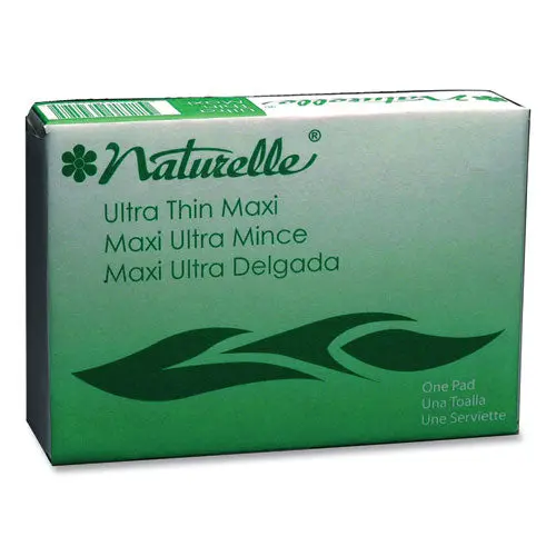 Naturelle Maxi Pads, #4 Ultra Thin With Wings, 200 Individually Wrapped-Carton 1