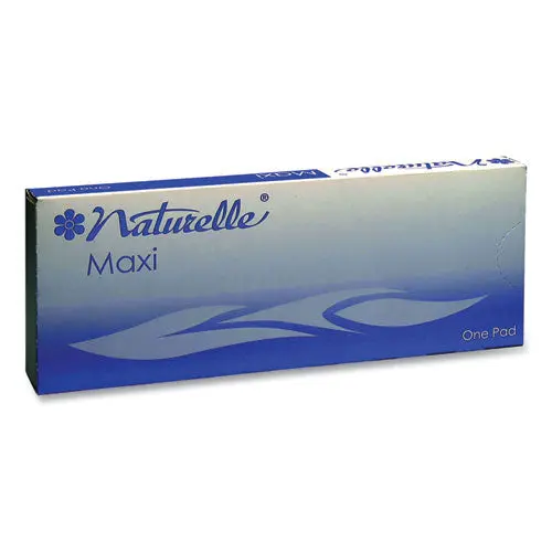 Naturelle Maxi Pads, #8 Ultra Thin, 250 Individually Wrapped-Carton 1