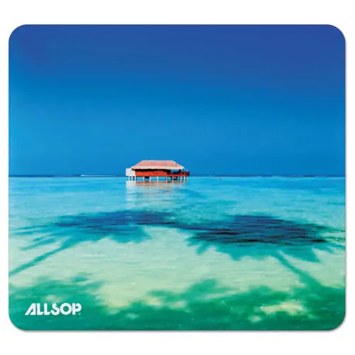 Naturesmart Mouse Pad, Tropical Maldives, 8 1-2 X 8 X 1-10 1