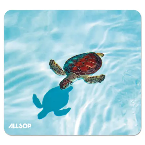 Naturesmart Mouse Pad, Turtle Design, 8 1-2 X 8 X 1-10 1