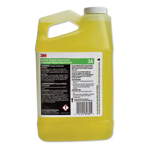 Neutral Cleaner Concentrate 3A, Fresh Scent, 0.5 Gal Bottle, 4-Carton 1