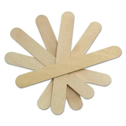 Non-Sterile Tongue Depressors, Wood, 6", 500-Box 1