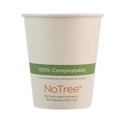 Notree Paper Hot Cups, 6 Oz, Natural, 1,000-Carton 1