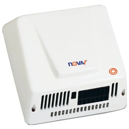 Nova Hand Dryer, 110-240V, Aluminum, White 1