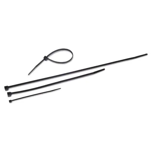 Nylon Cable Ties, 4 X 0.06, 18 Lb, Black, 1,000-Pack 1