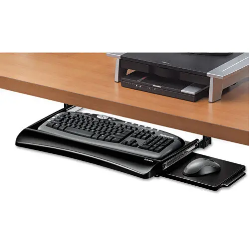 Office Suites Underdesk Keyboard Drawer, 20.13W X 7.75D, Black 1