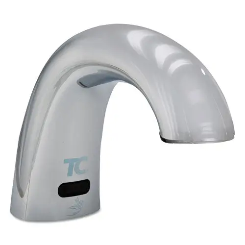 One Shot Soap Dispenser - Touch Free, Foam, 11 X 14 X 3.5, Chrome, 4-Carton 1