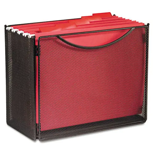 Onyx Desktop Box File, Letter Files, 12.5" X 7" X 10", Black 1