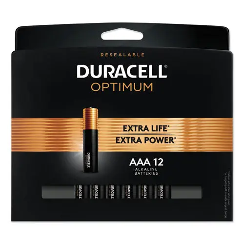 Optimum Alkaline Aaa Batteries, 12-Pack 1