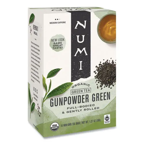 Organic Teas And Teasans, 1.27 Oz, Gunpowder Green, 18-Box 1