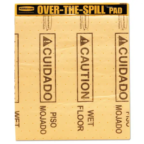 Over-The-Spill Pad Tablet With Medium Spill Pads, Yellow, 22-Pack 1