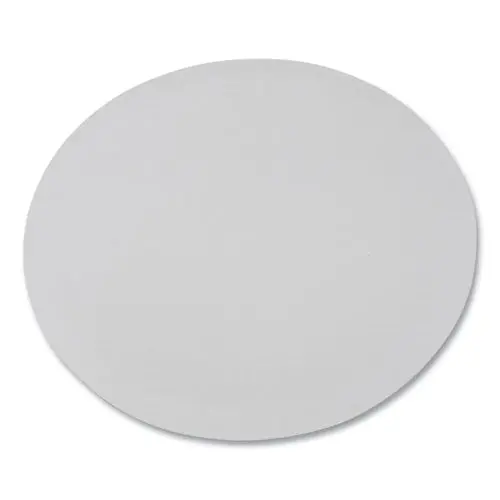 Pad,12",Grs Prf,Circle,Wh 1