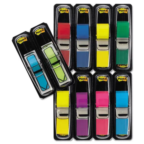 Page Flag Value Pack, 0.5" X 1.75", Assorted Colors, 280 Page Flags, 48, 1-2" Arrows-Pack 1