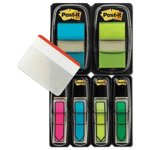 Page Flag Value Pack, Assorted, 96 1-2" Arrow, 100 1" Flags, 12 2" Filing Tabs 1