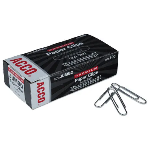 Paper Clips, Jumbo, Silver, 1,000-Pack 1