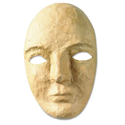 Paper Mache Mask Kit, 8 X 5 1-2" 1