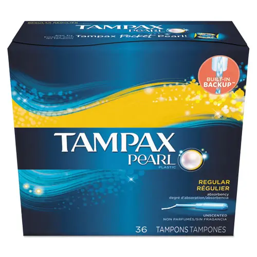 Pearl Tampons, Regular, 36-Box 1