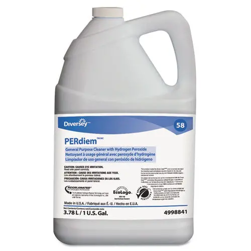 Perdiem Concentrated General Purpose Cleaner - Hydrogen Peroxide, 1Gal, Bottle 1