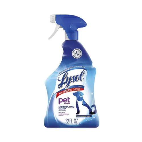 Pet Solutions Disinfecting Cleaner, Citrus Blossom, 32 Oz Trigger Bottle, 9-Carton 1