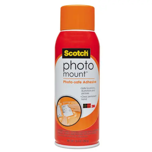 Photo Mount Spray Adhesive, 10.25 Oz, Dries Clear 1
