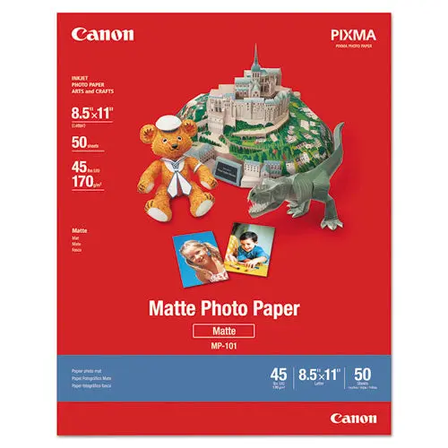 Photo Paper Plus, 8.5 Mil, 8.5 X 11, Matte White, 50-Pack 1