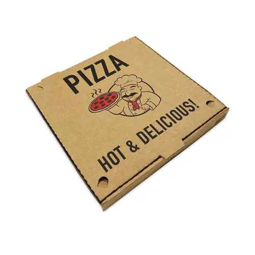 Pizza Boxes, 14 X 14 X 1.75, Kraft, 50-Pack 1