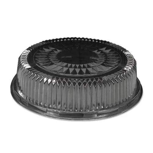 Plastic Dome Lids, Embossed, Fits 4012/4013, 12" Diameter, 25/Carton 1