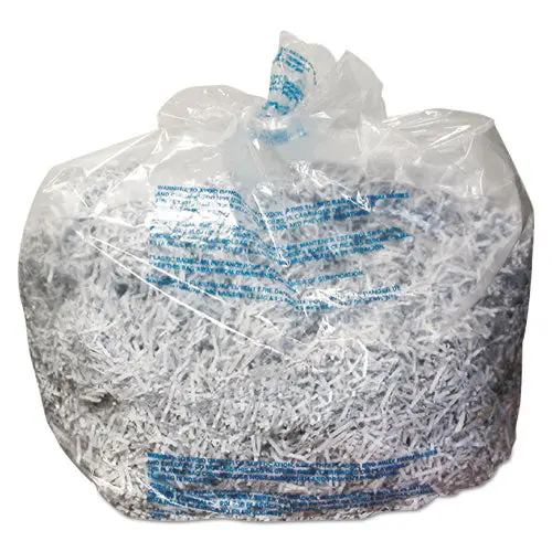 Plastic Shredder Bags, 13-19 Gal Capacity, 25-Box 1