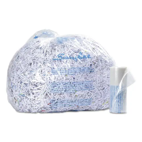 Plastic Shredder Bags For Taa Compliant Shredders, 35-60 Gal Capacity, 100-Box 1