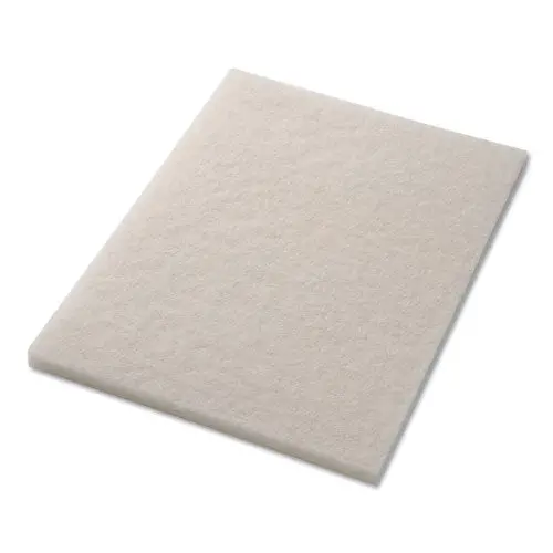 Polishing Pads, 14" X 28", White, 5-Carton 1
