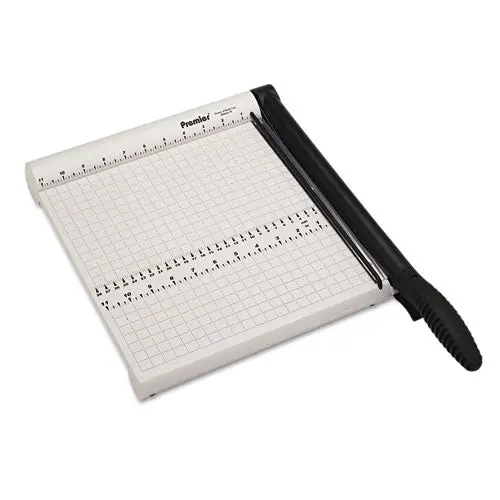 Polyboard Paper Trimmer, 10 Sheets, Plastic Base, 11 3-8" X 14 1-8" 1