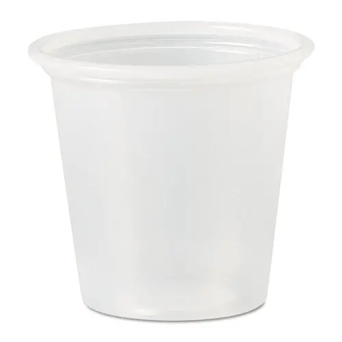 Polystyrene Portion Cups, 1.25 Oz, Translucent, 2,500-Carton 1