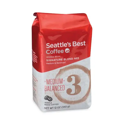 Port Side Blend Whole Bean Coffee, Medium Roast, 12 Oz Bag, 6-Carton 1